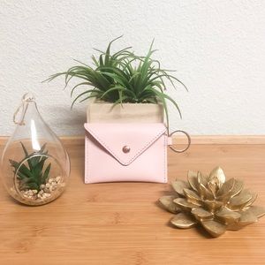 Powder Pink Envelope Pouch